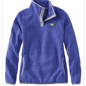 NWT LL Bean Sweater Fleece Full Zip